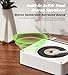 Vangoa CD Player for Home Small with HiFi Speakers, Portable Rechargeable CD Player Double 3.5mm Headphones Jack, for AUX Output, USB Mode, Home Music Player, Vinyl Player Look, Wooden