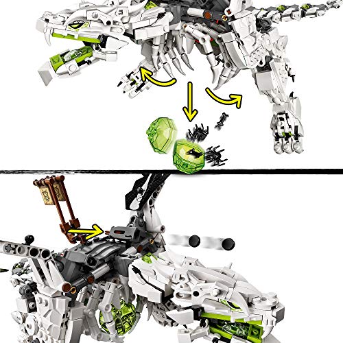 LEGO 71721 Ninjago Dragón del Brujo de los Muertos