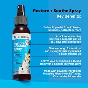 Pet-Honesty-Restore-Soothe-Hot-Spots-Spray-for-Dogs-Cats-Gentle-on-Sensitive-Skin-Soothes-Itching-Irritation-Lavender-4oz - Cucciolini Doodles   Pet-Honesty-Restore-Soothe-Hot-Spots-Spray-for-Dogs-Cats-Gentle-on-Sensitive-Skin-Soothes-Itching-Irritation-Lavender-4oz