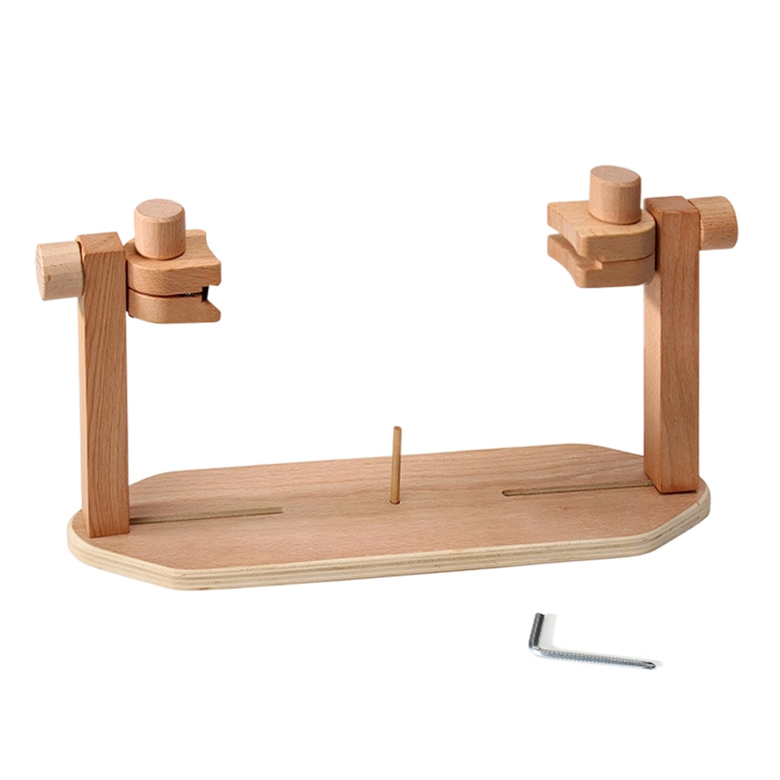 Wood Craft Frame Holder for Sewing Projects with Smooth Surfaces Wooden Embroidery Stand