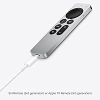 Vista 3 de 6FT USB C Apple TV Remote Cable for Apple TV Remote (3rd Gen), 4th Gen, Siri Remote (3rd Gen), 4K Remote (3rd Gen), iPhone 17 16 15, 17/16/15 Pro