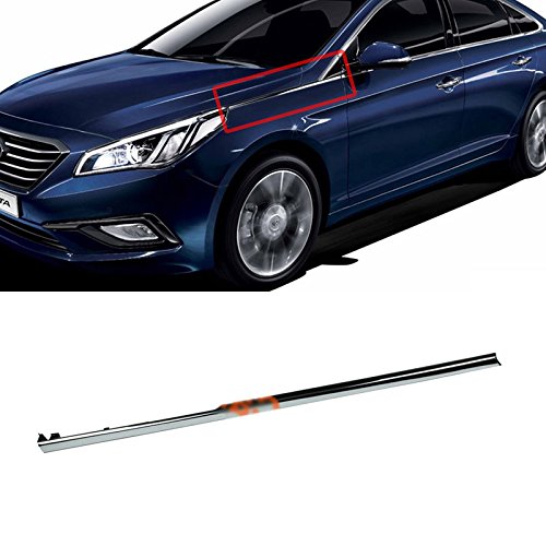 Hyundai Motors Genuine Black ABS Painted Side Body Fender Molding Trim For 2015 Hyundai Sonata LF SONATA