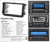Sound-way 2 DIN Car stereo facia radio adapter compatible with VW Volkswagen Skoda Seat froom 2004 #3