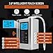 AlkaDrops Water Ionizer, Water Purifier Machine PH 3.5-10.5 Alkaline Acid Water Machine,Up to -500mV ORP, 8000 Liters Per Filter,7 Water Settings,Auto-Cleaning,Intelligent Voice(Silver)