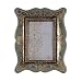 Concepts 4X6 Blue Gray Antique Picture Frame With Gold Detailing