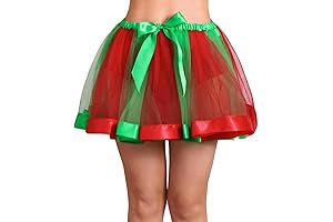 RELBCY Women Rainbow Tutu Skirt: The Perfect Christmas Bow Skirt