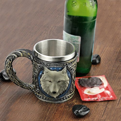 Caneca Medieval Lobo