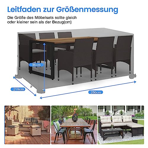 Callni Copertura per Set Arredo Giardino