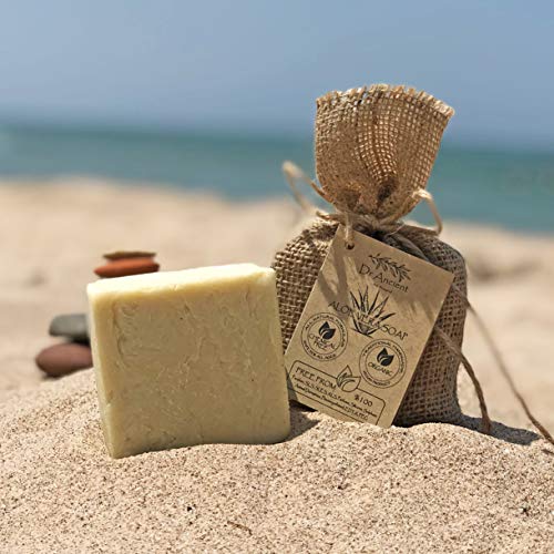 Dr.ancient Aloe Vera Soap Bar Organic Natural Vegan Traditional Handmade Antique - Rejuvenate Your Skin Naturally! Absolutely No Chemicals! Pure Natural Soap! #TOP6