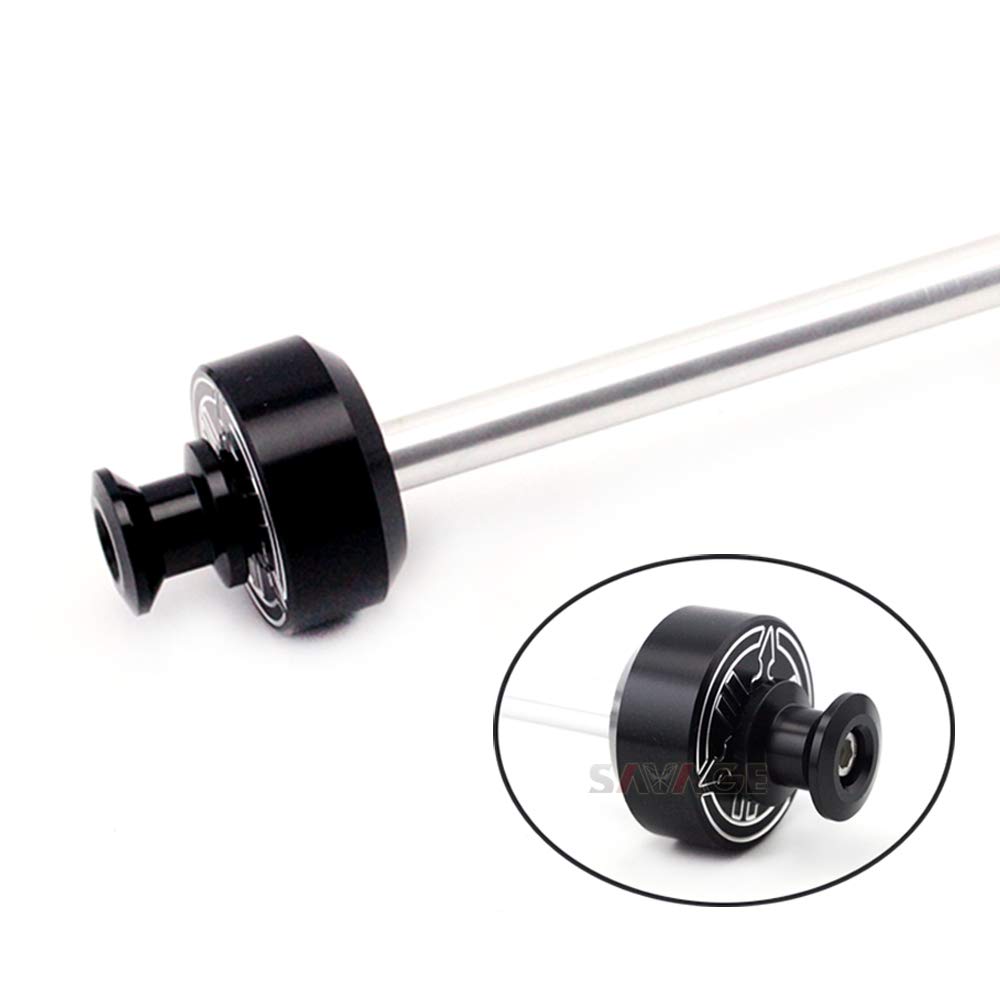 Bobines de bras oscillant arrière pour Yamaha MT-07 FZ-07 XSR700 2014-2020, manchons d'axe, glissières de fourche, support de moto, vis, boulons, protecteur anti-collision (Noir)