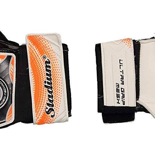 Stadium Luva Eletric Ultra Grip Mesh Inf Campo BC-PT-LJ Unissex, Tam 6, Branco