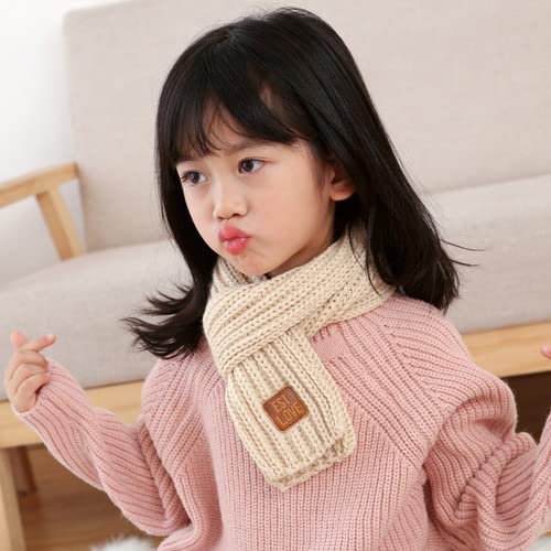 Jovono Kids Winter Scarf Knit Warm Scarves Neck Warmer Scarfs for Boys and Girls3