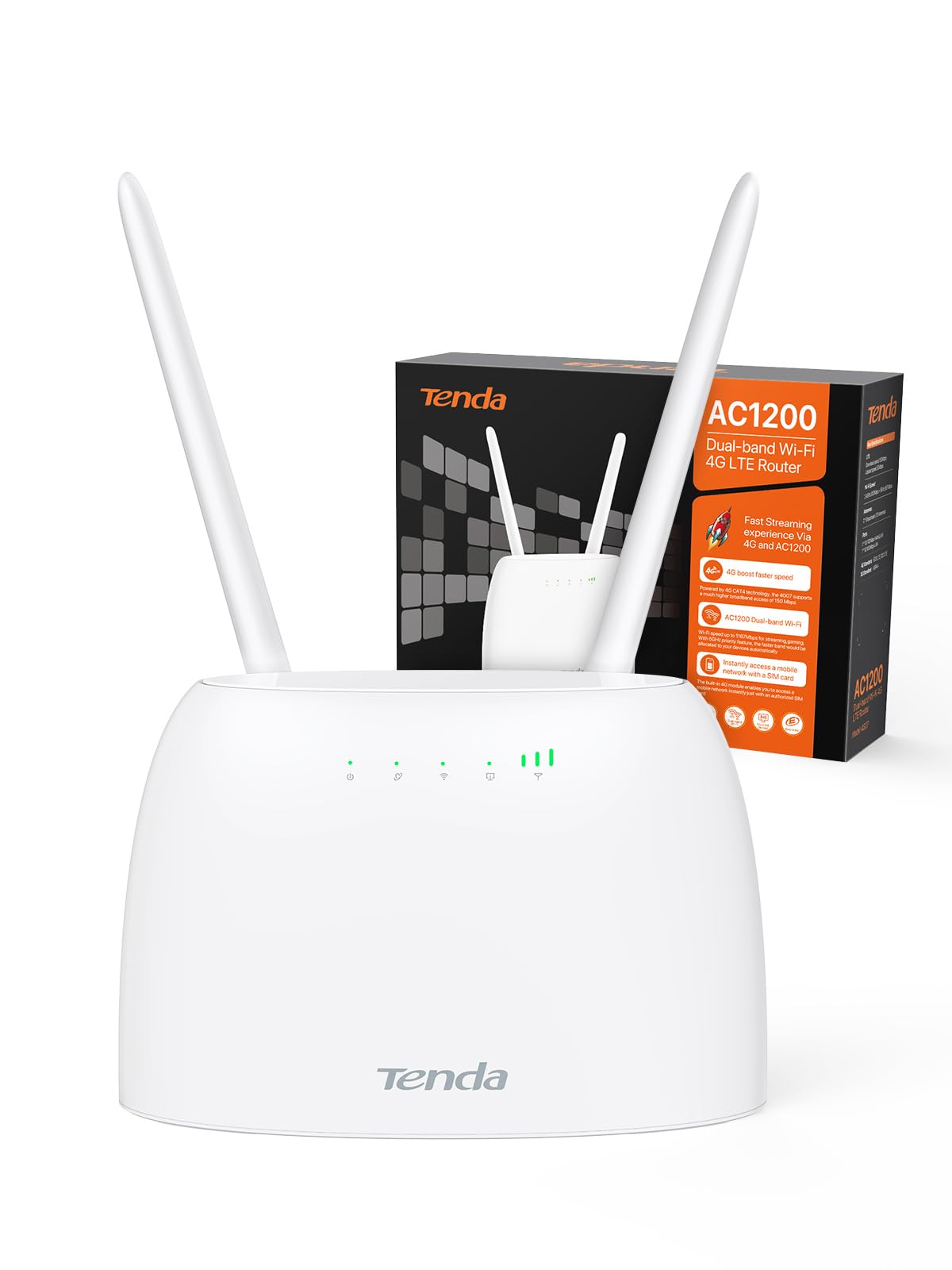 Router 4G LTE CAT4 Doble Banda Wi-Fi AC1200