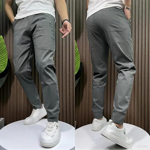 Vogany Cargo Pants, Men's High-Stretch Multi-Pocket Overalls, with Great Storage Capacity, Men Comfortable Cargo Pants4