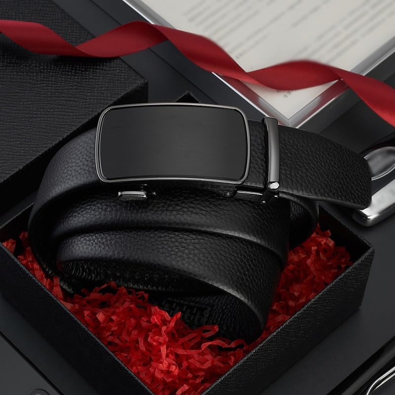 Men's Automatic Buckle Belt Men's Belt Adult Business Belt Men's Belt2