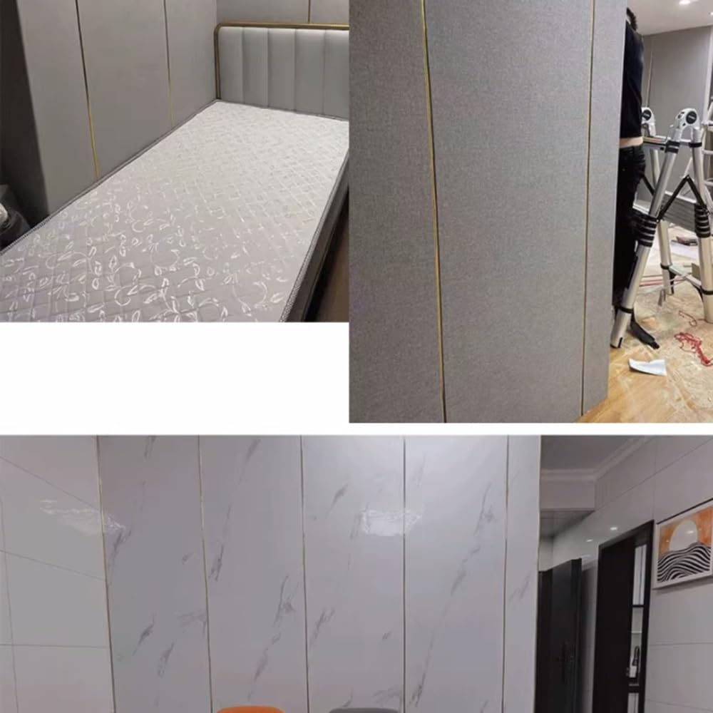 32,8ft dekoracyjne paski ścienne samoprzylepne listwy ścienne, listwy sufitowe, odklejane i przyklejane, elastyczne listwy wykończeniowe do samodzielnego montażu, rama lustra sufitowego, drzwi szafki