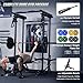 MAJOR FITNESS Drone3 Power Rack, 2500lbs Multi-Function Home Gym Squat Rack with Dual Pulley System, Pull-Up Bar & J-Hooks, Heavy-Duty Steel Frame for Maximum Stability & Strength Training