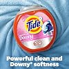 Tide Power PODs + Downy Laundry Detergent Pods, 57 Count, Soft Boosters + April Fresh