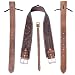 HILASON Horse Western Carved Leather Rear Flank Back Cinch Girth Saddle Billets Comfytack | Billet Strap