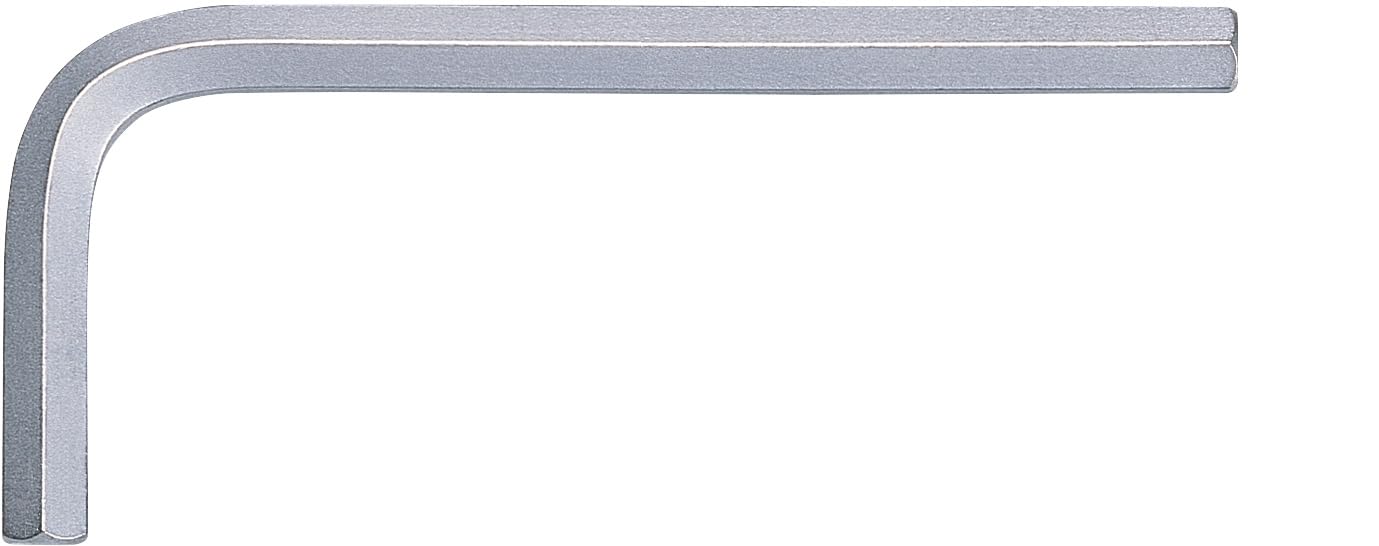 KS Tools 151.2025-E Allen Key Short 5 mm on Hanger, Clear