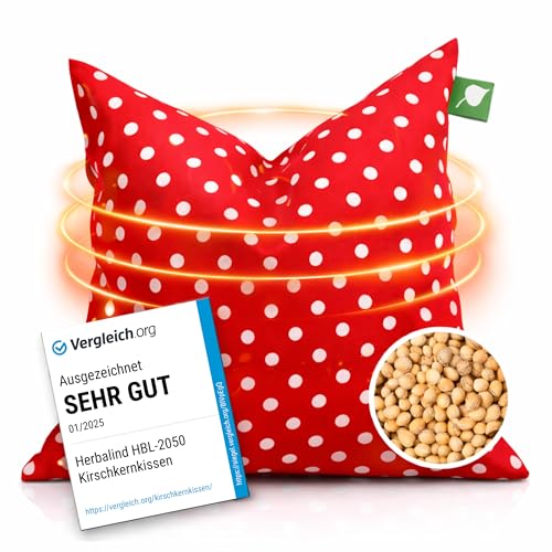 HERBALIND Das Original Kirschkernkissen Wärmekissen für die...