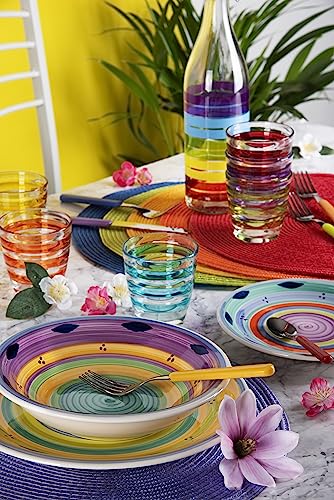 Set de 6 vasos Excelsa Porto Cervo agua vidrio miniatura 2