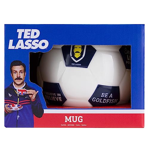 Taza Ted Lasso forma balón de fútbol 450 ml miniatura 4