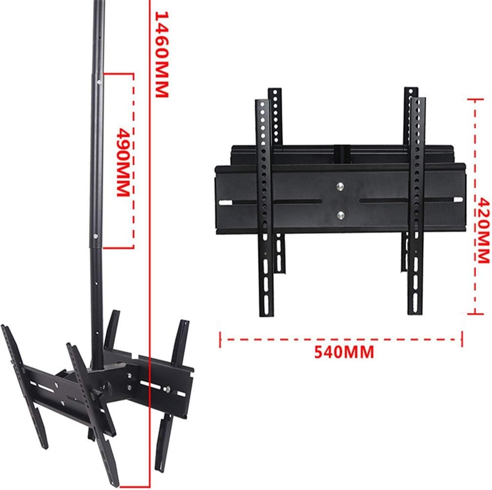 Vesa Standard Universal 26"-55" Inch Pc Monitor LCD Tv Bracket Telescopic Hanger Max Load 50kg