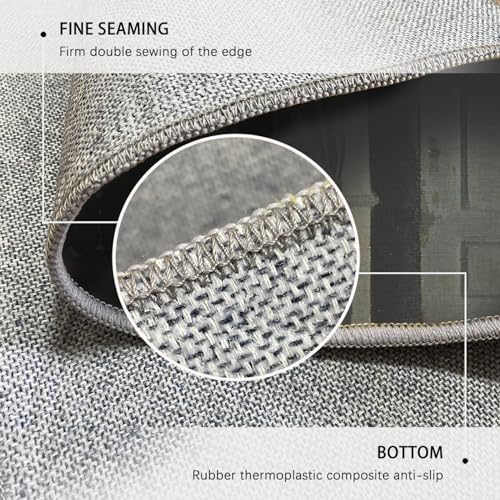 Tapis lavable Vilhelm Hammershoi grand format 120x240cm
