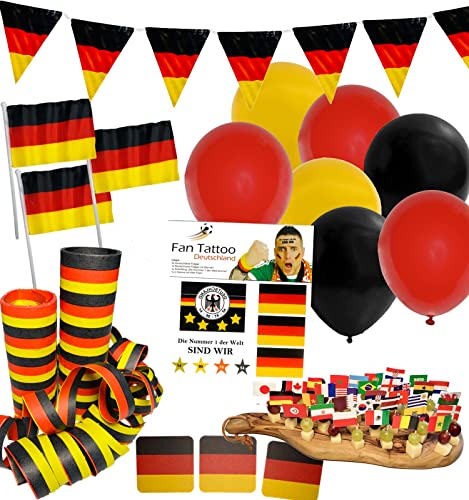 Artículo para fans de Alemania Fútbol Mundial 2022 / decoración de mesa Copa Mundial de Fútbol Cover