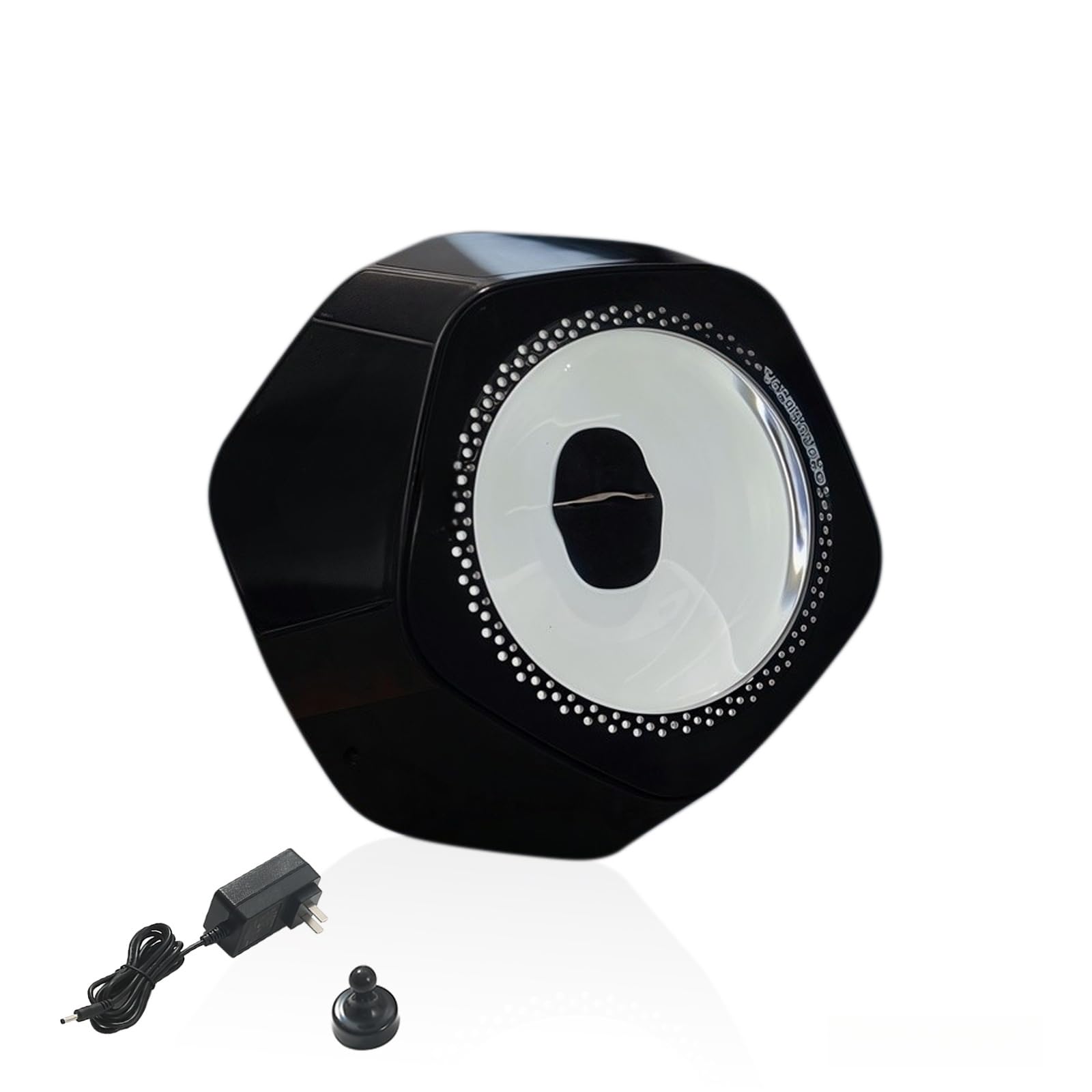Dynamischer Ferrofluid Bluetooth-Lautsprecher mit Rhythmus-LED-Licht und tanzendem Flüssigkeitsdisplay – interaktiver Audio-Visualizer für Gaming, Desktop, Heimdekoration (magnetische