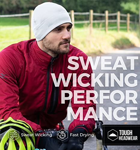 Skull Cap Helmet Liner & Running Beanie Hat - Winter Cycling Hats & Ski Head Caps For Men & Women For Skiing & Workout - Ultimate Thermal Retention & Performance Moisture Wicking - Fits Under Helmets #TOP3