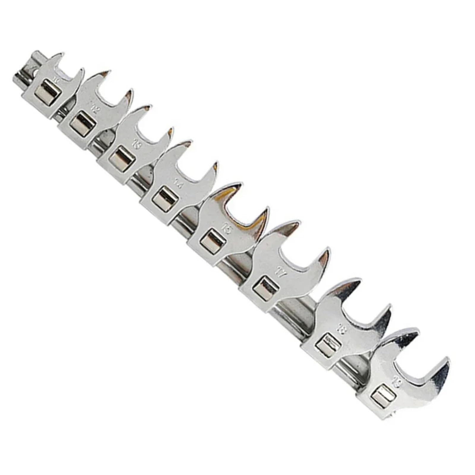 Juego de llaves pata gallo con tuerca 3/8 pulgadas, herramienta Hardware cuadrada cabeza bocina, 8 piezas cuerno toro imperiales