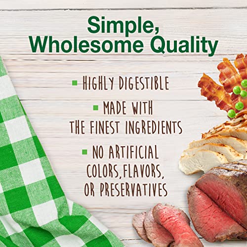 Image of Nylabone Healthy Edibles Dog Treats Variety Pack, X-Small, 3 Count | Roast beef, chicken, & bacon flavor, natural dog chews, USA made, long lasting chews for small dogs up to 15 lbs
