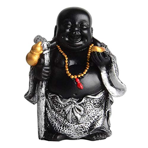 VBNHGF Bustes Sculptures Ornements Argent Bouddha décoratif résine Statue pour décorations pour la Maison Cadeau Figurine décor à la Maison Sculpture
