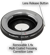 Fotodiox Lens Mount Adapter - Minolta MD MC Rokkor Lens to Sony Alpha AkA Minolta AF A-type Maxxum or Dynax Camera fits Sony DSLR-A350 A300 A200 A700 A900 A100 A330 A230 A380 A500 A550 A850 A450 A290 A390 A580 SLT-A33 A55 Fotodiox Lens Mount Adapter - Minolta MD MC Rokkor Lens to Sony Alpha AkA Minolta AF A-type Maxxum or Dynax Camera fits Sony DSLR-A350 A300 A200 A700 A900 A100 A330 A230 A380 A500 A550 A850 A450 A290 A390 A580 SLT-A33 A55