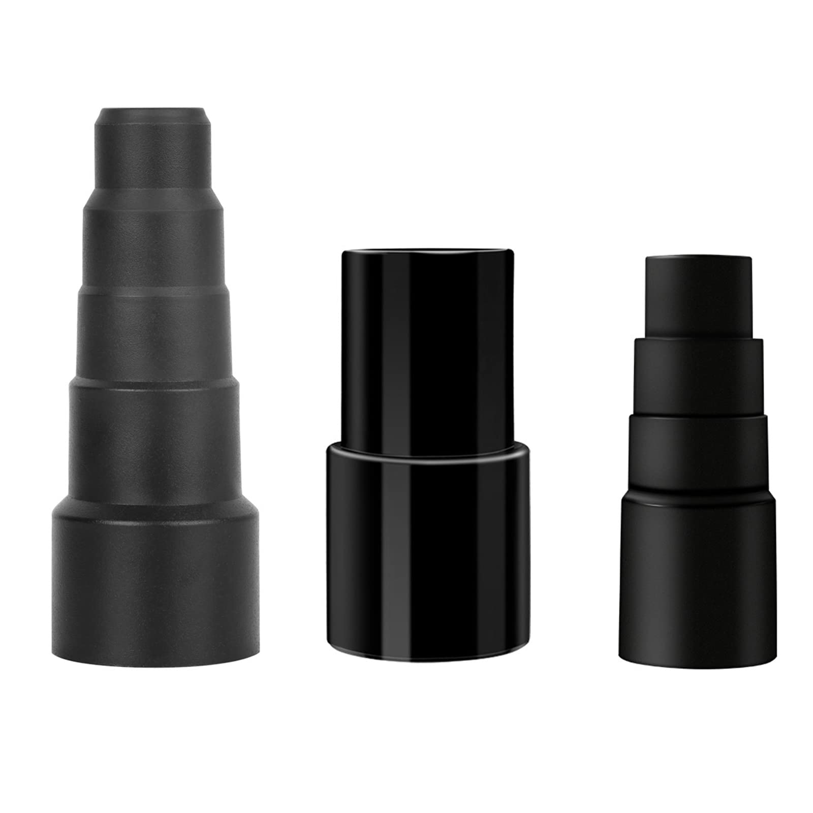 Msioytog 3Pieces Vacuum Attachment Adapter Kit Compatible-with Most Cleaner Hose Adapter Connector 4/5-Layer Hose Reducer Cleaner Connector