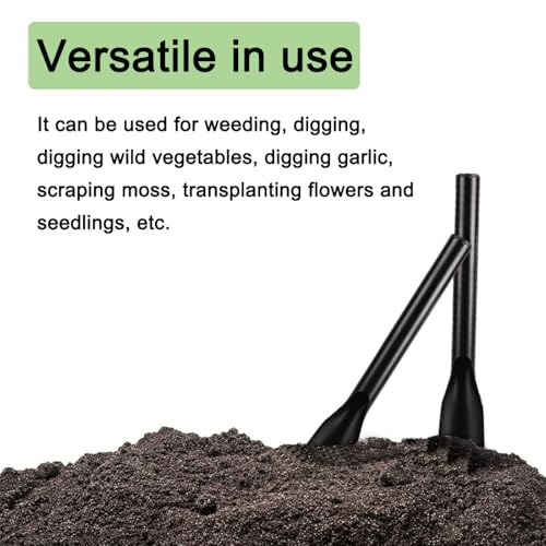 Pala de Jardín Portátil de Acero Carbono y Acero Inoxidable miniatura 4