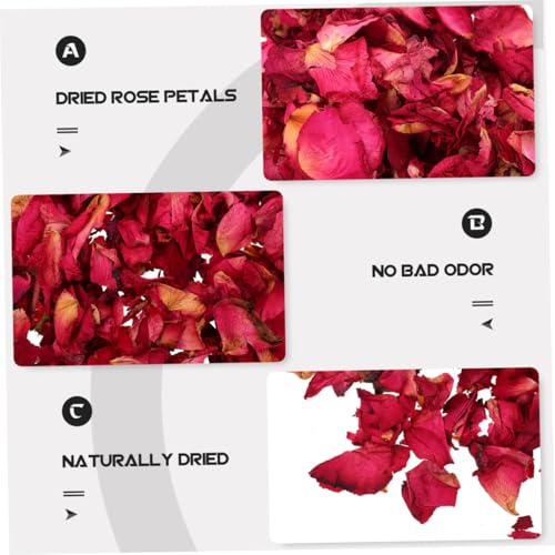 Pétalos de rosa secos 250g para decoración y manualidades miniatura 3
