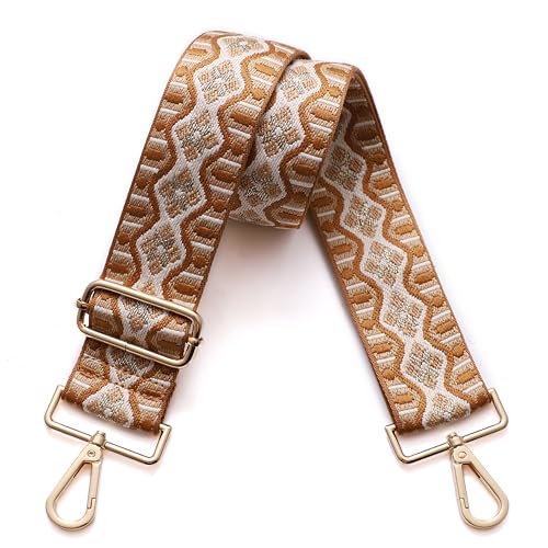 Image of S-Jacorry Purse Strap Replacement Crossbody Wide Shoulder Strap Adjustable Canvas Straps Handbag Strap Replacement Belts