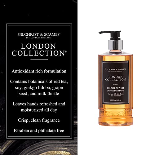 London Collection Hand Wash, by Gilchrist & Soames, 458ml - Image 2