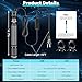 hygger 20W Aquarium U-V Light for 100-1200 Gallon, Pond Water Clarifier for Green Water and Algae Clean, for Koi Pond, Large Fish Tank, Swimming Pool, Cold Plunge, Spa