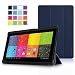 Prontotec SlimFit Series 3-Fold Cover for 7" Android Tablet (Compatible Model: Dragon Touch 7" Y88, A13 Q88, Matricom G-Tab Nero CX2, ProntoTec 7" Y88, ProntoTec Axius Series 7", Axis A23 7", Simbans S74 7", NORIA T2 7", Zeepad, Chromo, FONESO HH017 7" A23, NeuTab N7 7'', Noria JR 7")(Navy)