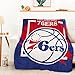 Northwest NBA Philadelphia 76ers Micro Raschel Throw Blanket, 46