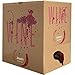 Bag In Box | 5 Litri Aglianico Neos | Vino Rosso Campania | Cantina Firosa | 1 Ricariche da 5 Litri | Valigetta Cartone Salvaspazio