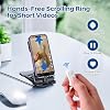 CKG 2 in 1 Kindle Page Turner Remote and Tiktok Scrolling Ring, Unobstructed Easy Reading with Minimalist Style Clicker, Universal Compatibility with iPhone and All Tablets, EBooks