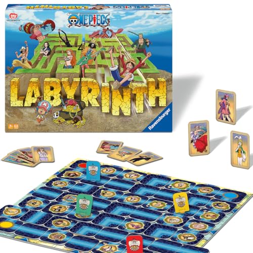 One Piece Labyrinth juego de mesa estratégico para familia miniatura 1