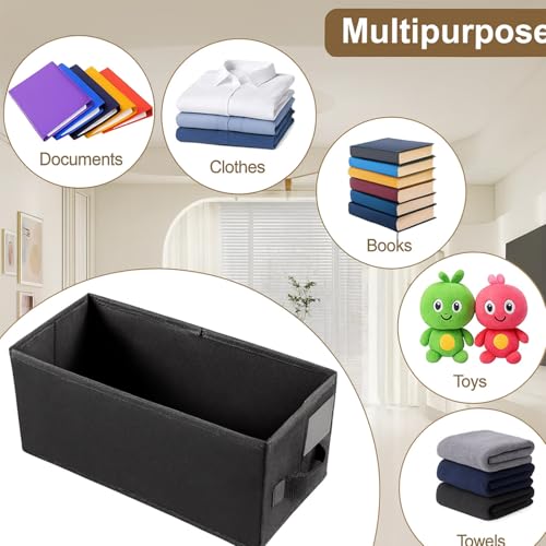 Boîtes de rangement pour CD pliables pour salon et bureau