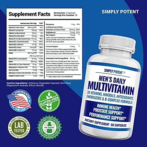 Simply Potent Family Health Builder - Men's & Women's Multivitamin Bundle #TOP1