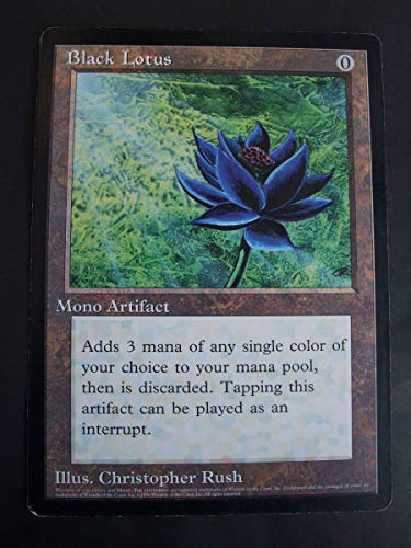 MTG 大判カード Black Lotus ブラックロータス 英語 Oversized プロモ 定形外郵便